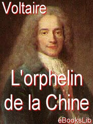 cover image of L'orphelin de la Chine